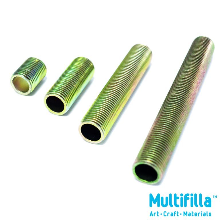 Hollow Threaded Tube (Assorted Sizes) | Multifilla